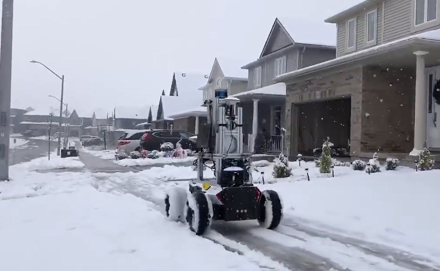 客户案例 | 你想拥有一个在下雪天为你送餐的机器人吗？